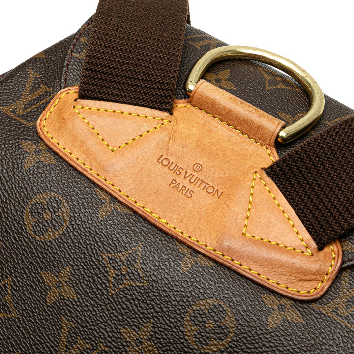 Monogram Montsouris GM Brown - Gaby Paris