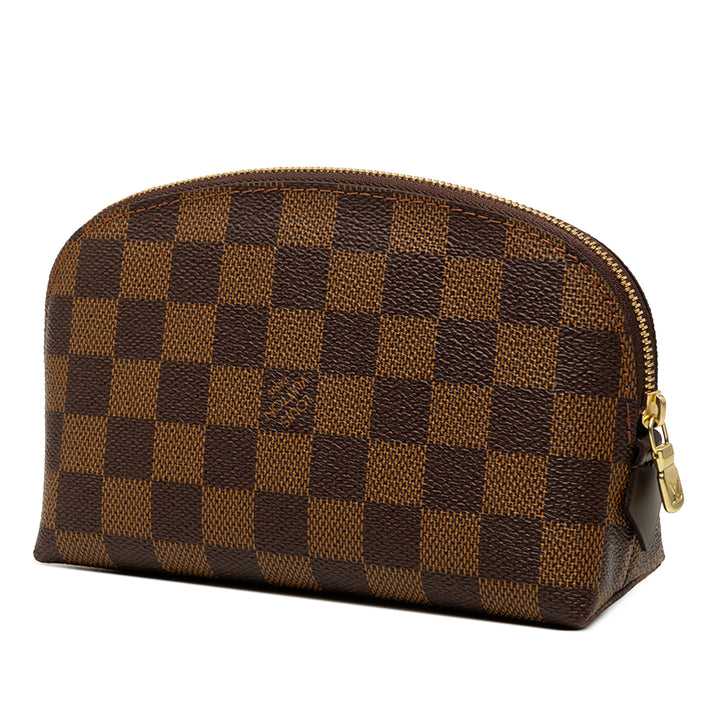 Trousse de maquillage PM Damier Ébène Marron