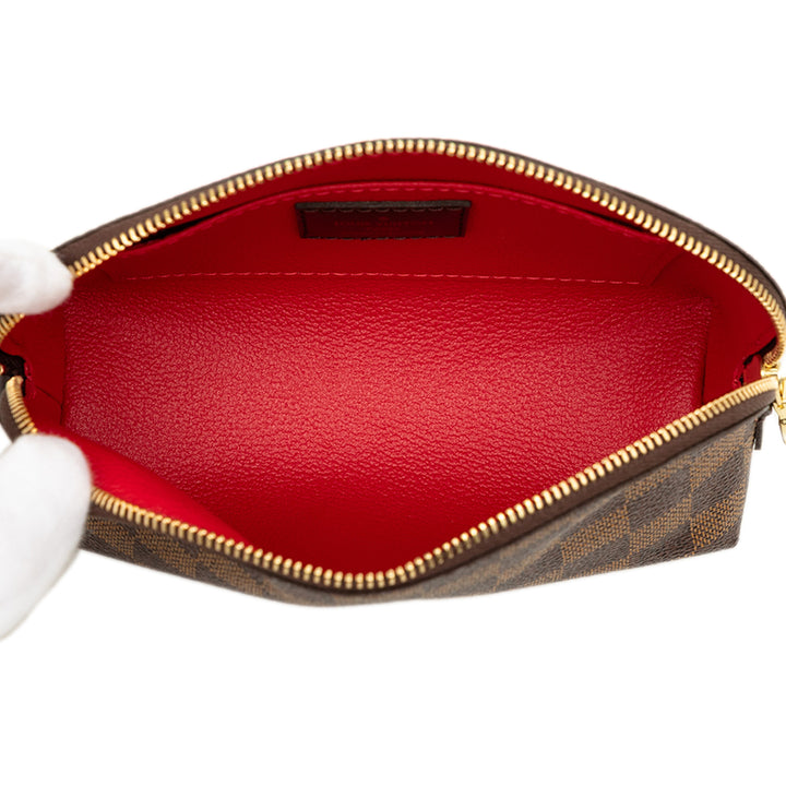 Trousse de maquillage PM Damier Ébène Marron