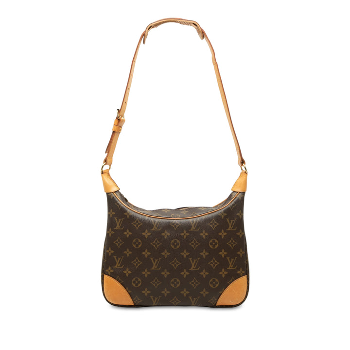 Louis Vuitton Boulogne 30 Monogram Marron – vue principale – GABY PARIS