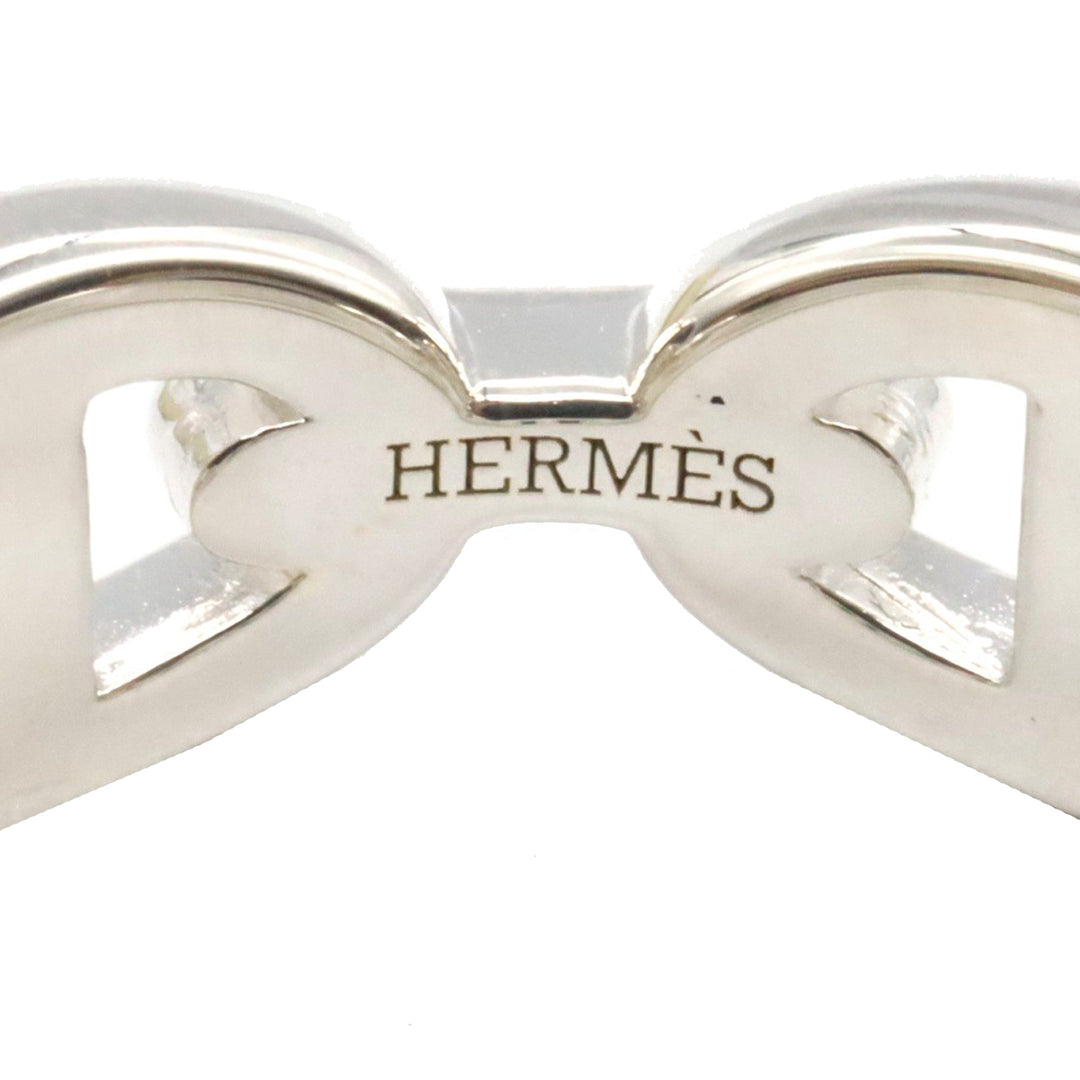 Sterling Silver Chaine d Ancre Chain Ring Silver - Gaby Paris