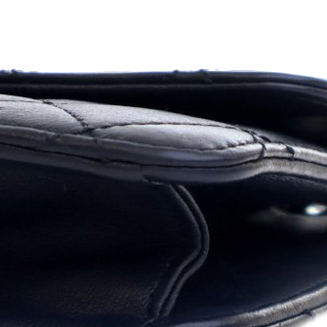 Chanel Mini Cuir d’agneau Beauty Lock Flap Bleu – GABY PARIS Authentique