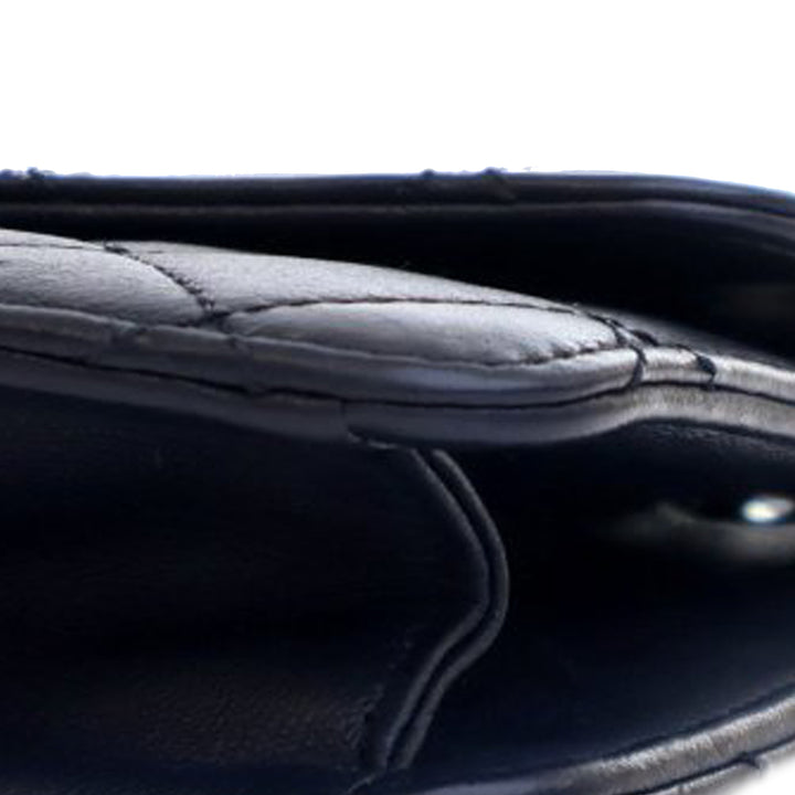 Chanel Mini Cuir d’agneau Beauty Lock Flap Bleu – GABY PARIS Authentique