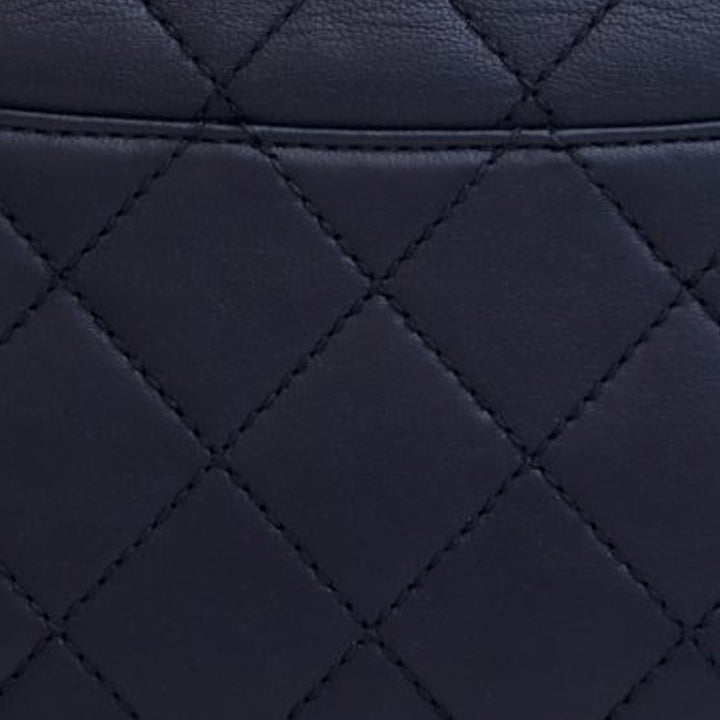 Chanel Mini Cuir d’agneau Beauty Lock Flap Bleu – GABY PARIS Authentique