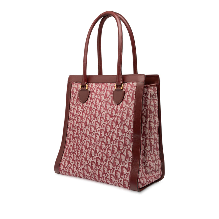 Dior Diorissimo Trotter Toile Cabas Rouge