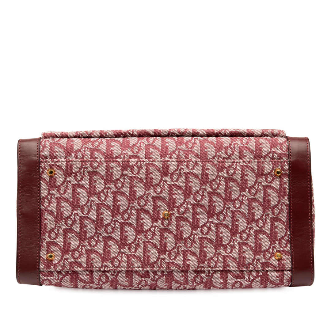 Dior Diorissimo Trotter Toile Cabas Rouge
