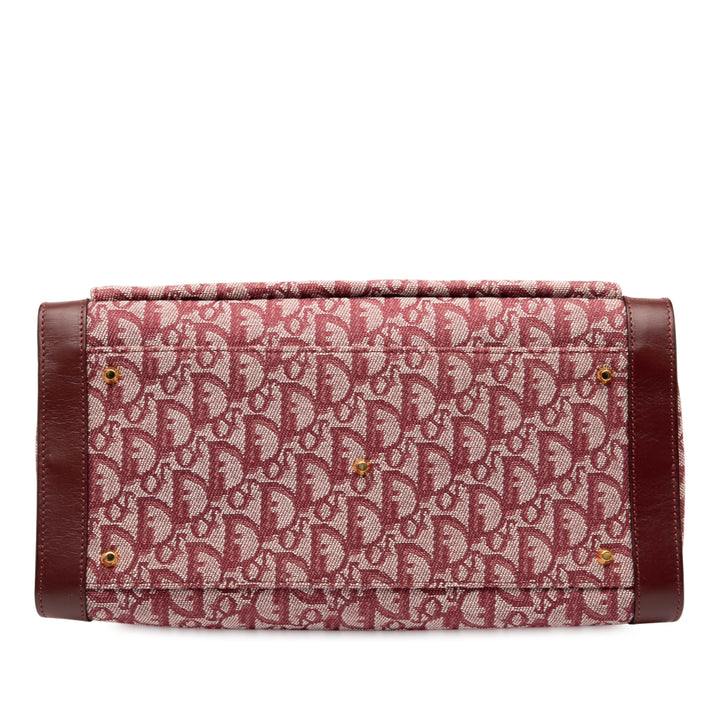 Dior Diorissimo Trotter Toile Cabas Rouge