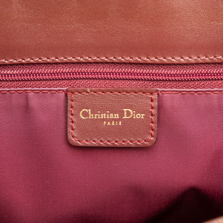 Dior Diorissimo Trotter Toile Cabas Rouge