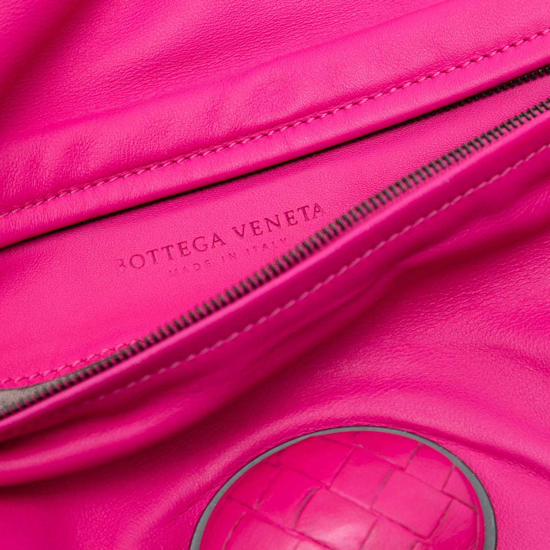 Bottega Veneta Nappa Intrecciato Turn Lock Pochette