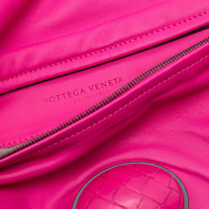 Bottega Veneta Nappa Intrecciato Turn Lock Pochette