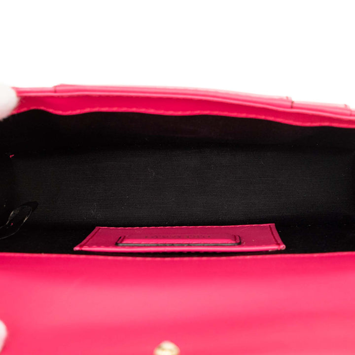 Bvlgari Sac bandoulière Carré Serpenti Forever Chaîne Petit Rose – vue 4 – GABY PARIS