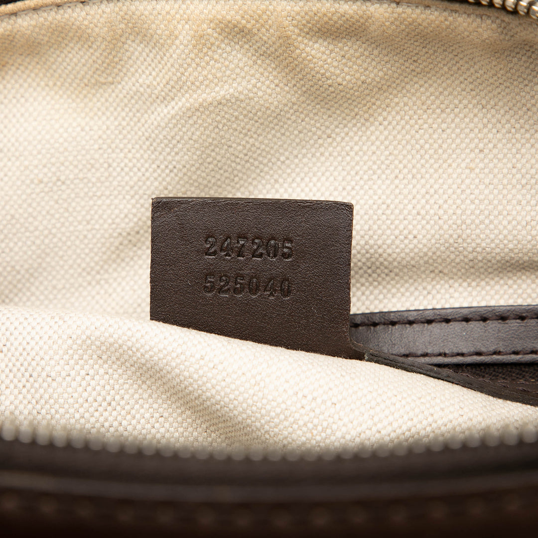 Gucci Medium GG Toile Web Joy Boston Sac