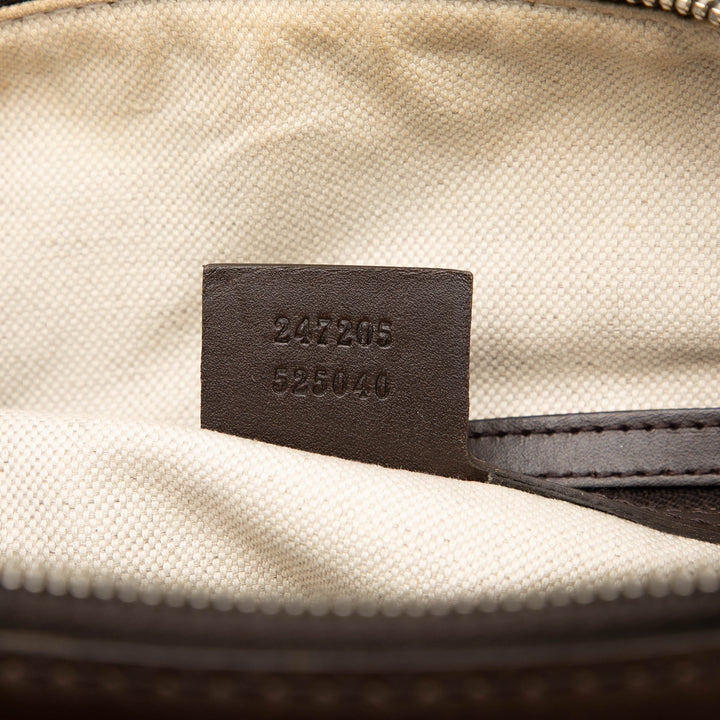 Gucci Medium GG Toile Web Joy Boston Sac