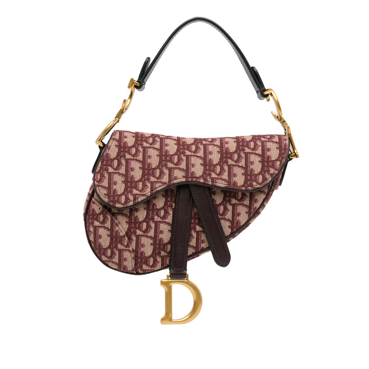 Mini Oblique Saddle Red - Gaby Paris