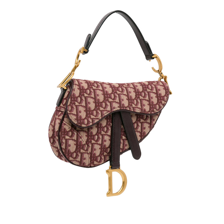 Mini Oblique Saddle Red - Gaby Paris