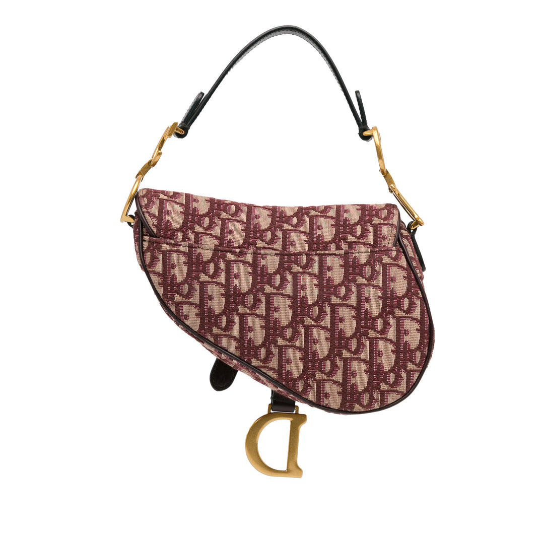 Mini Oblique Saddle Red - Gaby Paris