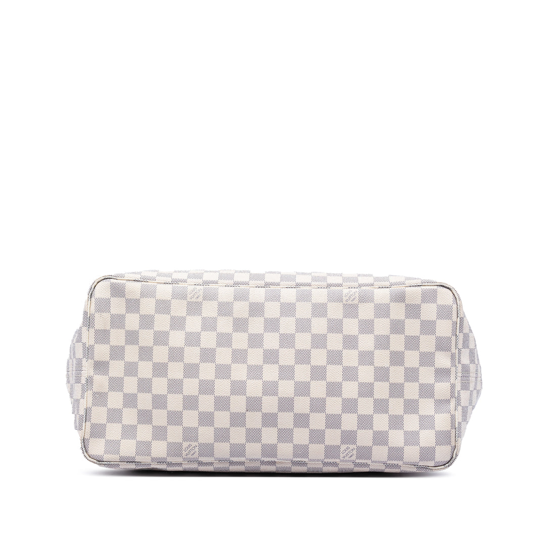 Neverfull GM Damier Azur Blanc