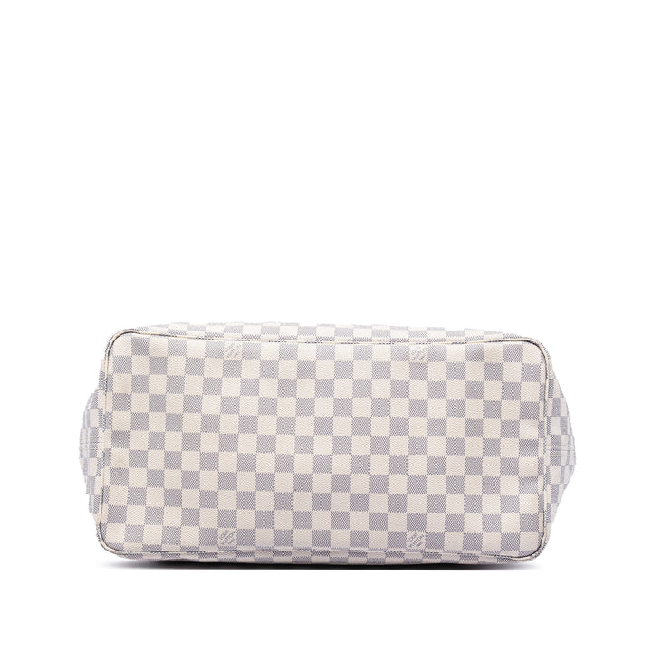Neverfull GM Damier Azur Blanc