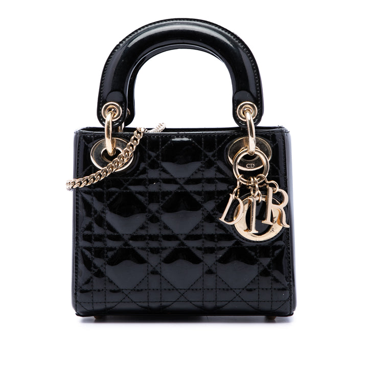 Dior Lady Dior Cannage Mini Noir