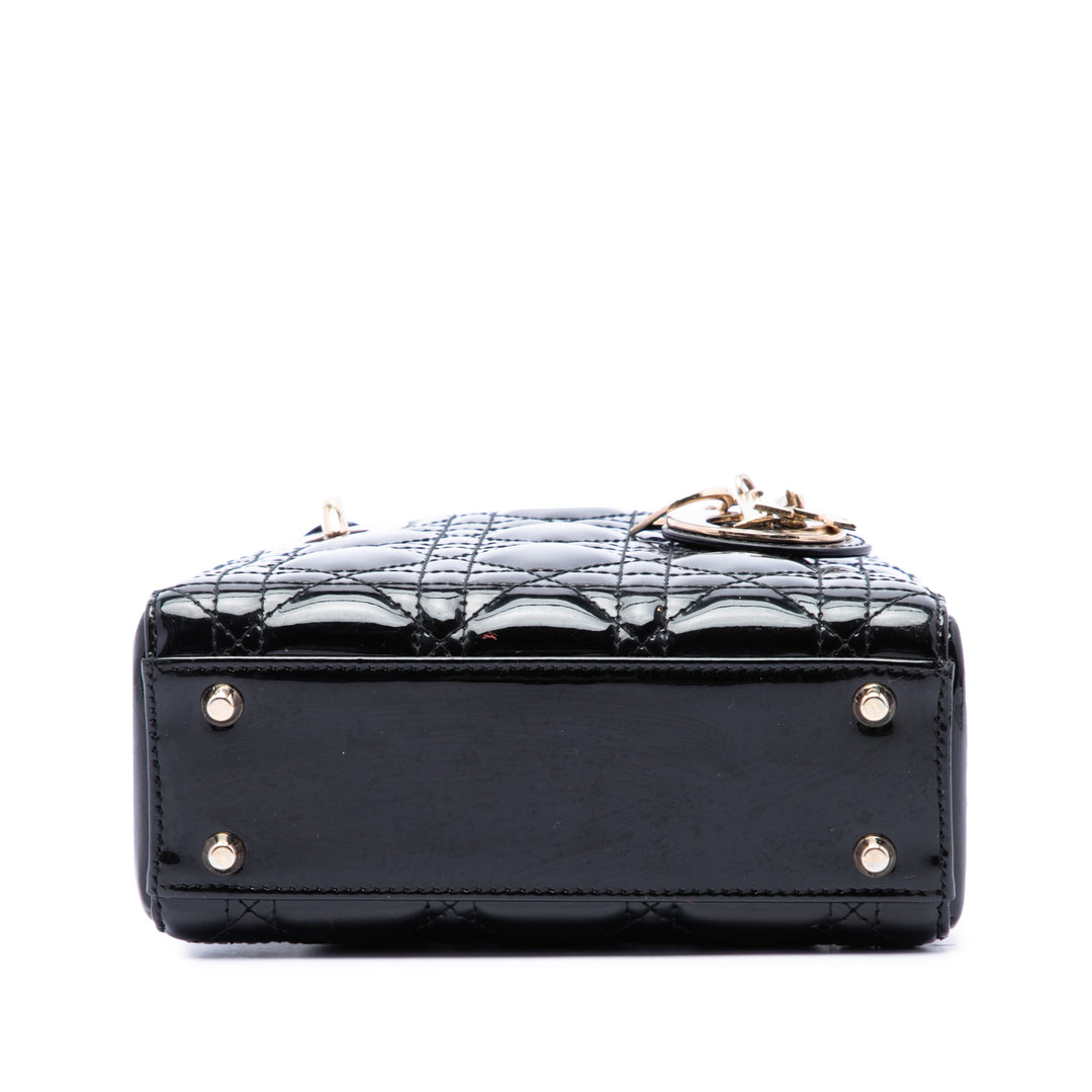 Dior Lady Dior Cannage Mini Noir