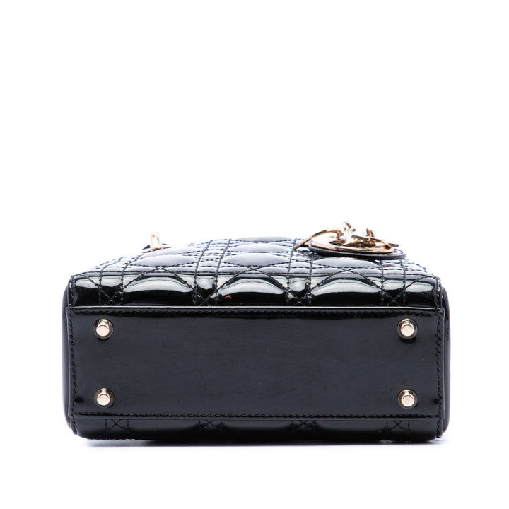 Dior Lady Dior Cannage Mini Noir