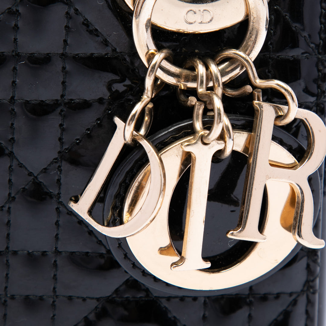 Dior Lady Dior Cannage Mini Noir