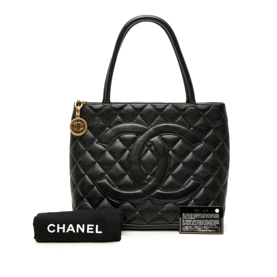 Chanel Caviar Medallion Cabas