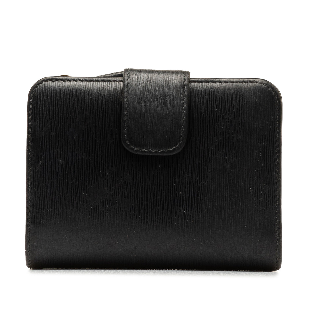 Vitello Move Small Wallet Black - Gaby Paris
