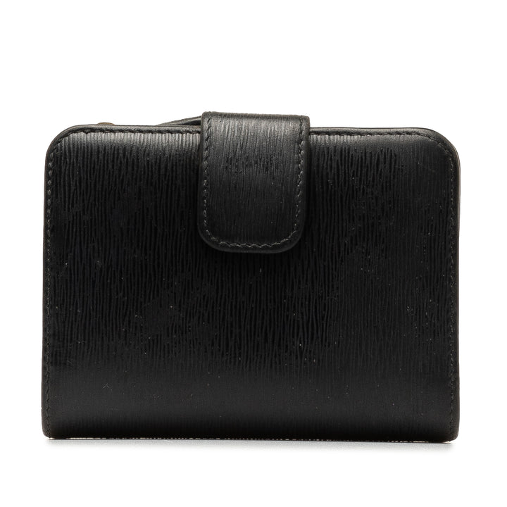 Vitello Move Small Wallet Black - Gaby Paris