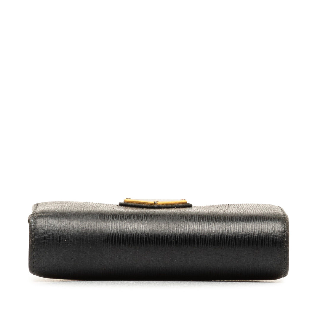 Vitello Move Small Wallet Black - Gaby Paris