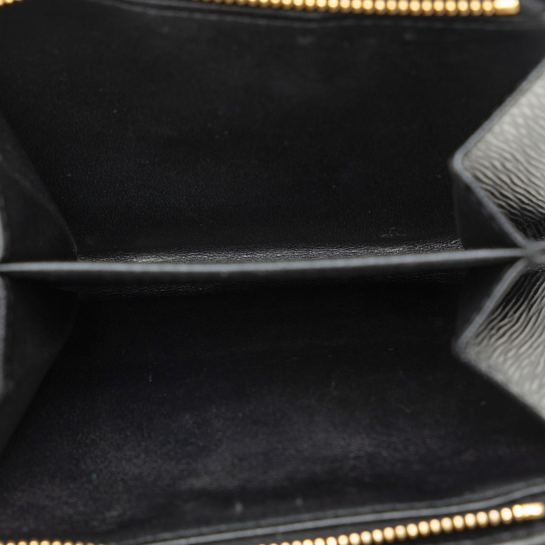 Vitello Move Small Wallet Black - Gaby Paris