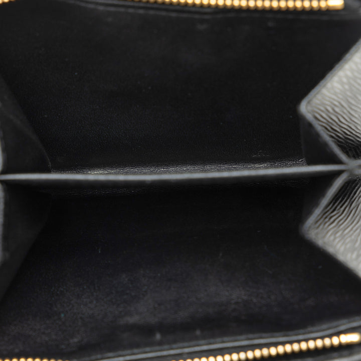 Vitello Move Small Wallet Black - Gaby Paris
