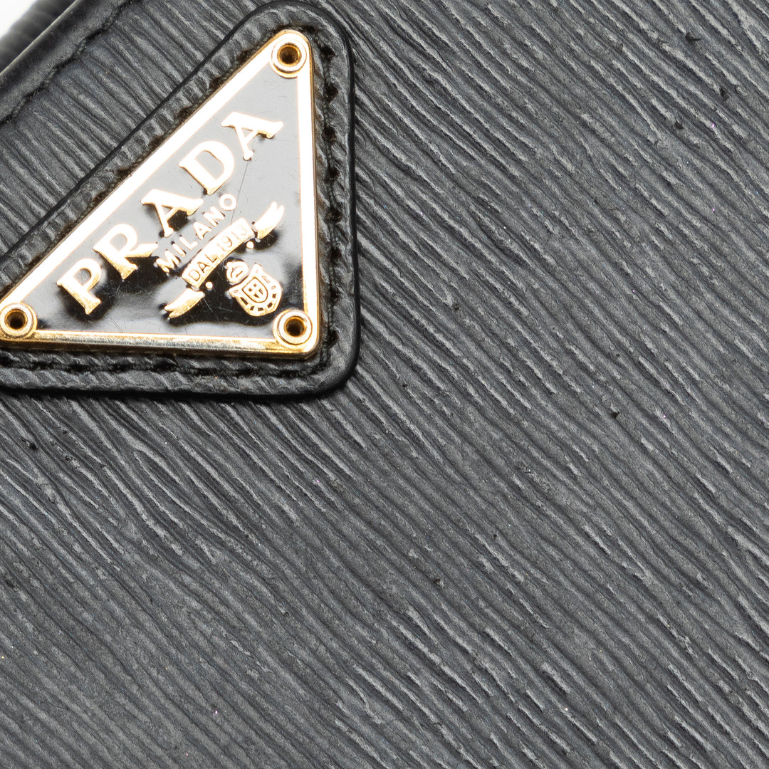 Vitello Move Small Wallet Black - Gaby Paris