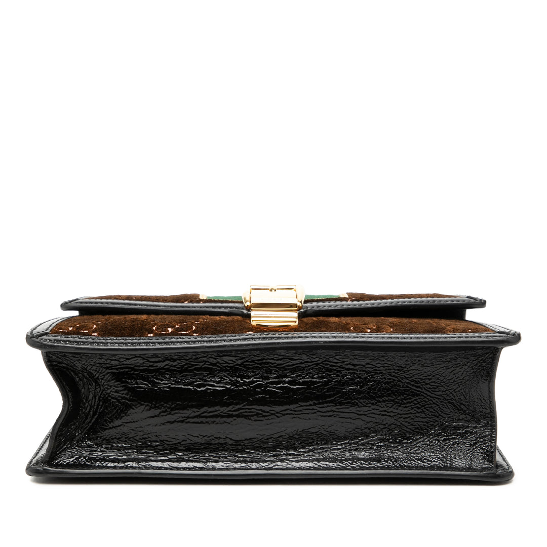 Gucci Small GG Velours Sylvie Sac porté croisé