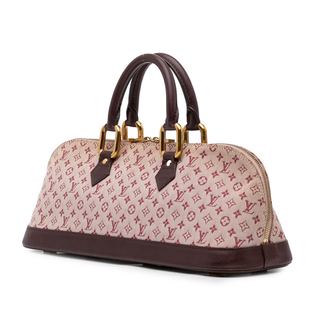 Monogram Mini Lin Alma Horizontal Red - Gaby Paris