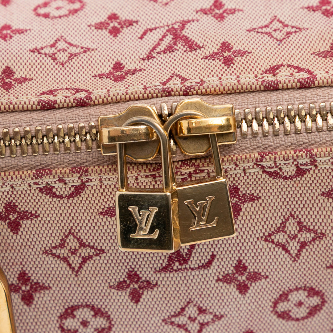 Monogram Mini Lin Alma Horizontal Red - Gaby Paris