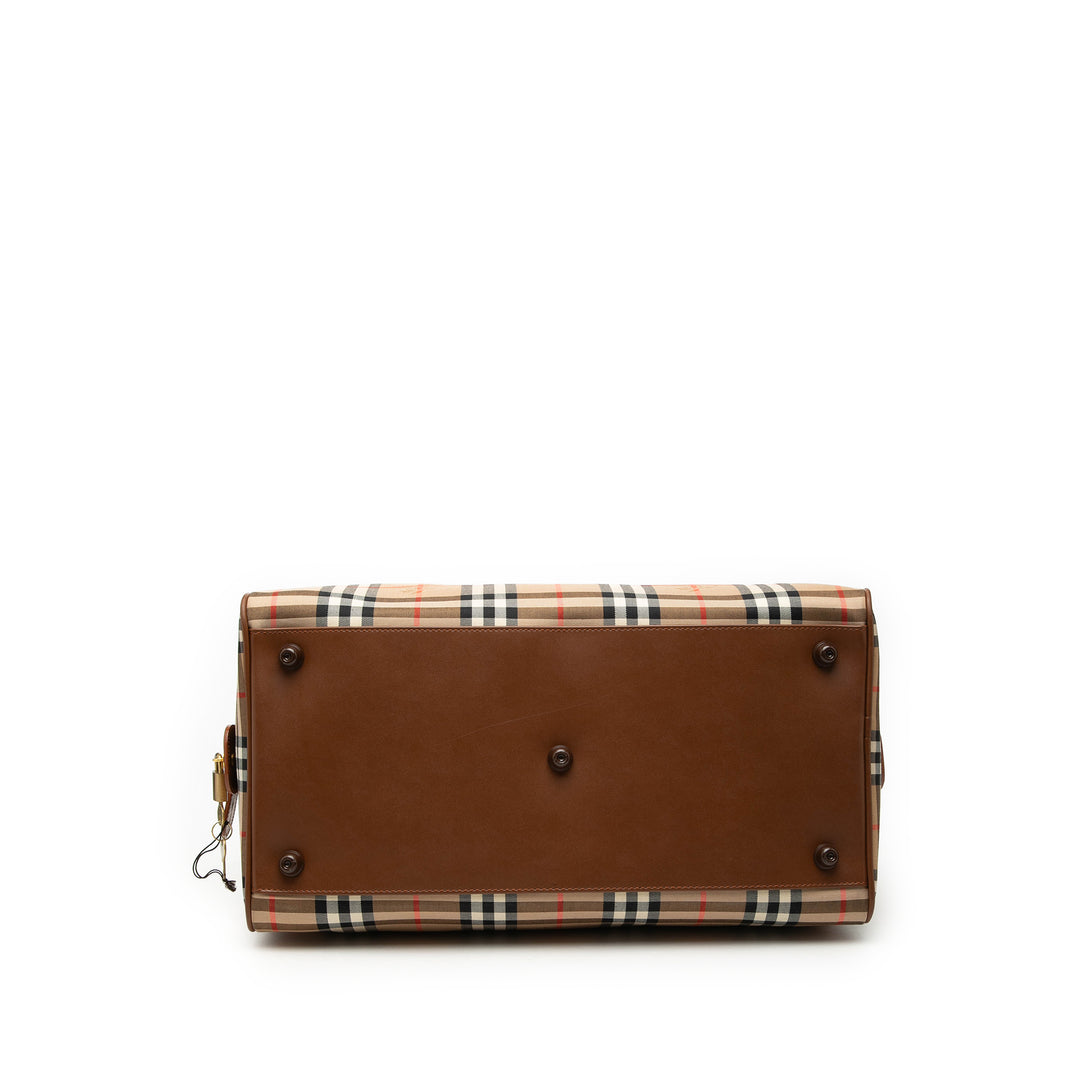 Burberry Haymarket Check Toile Sac de voyage