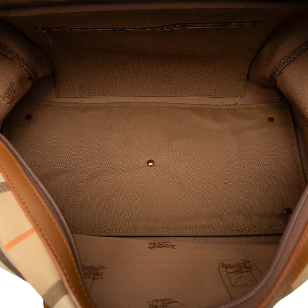 Burberry Haymarket Check Toile Sac de voyage