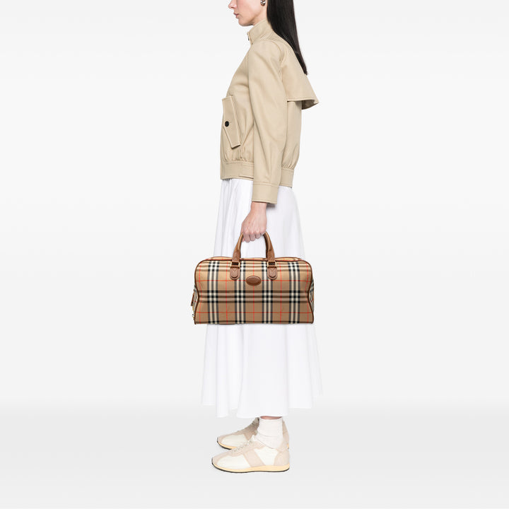 Burberry Haymarket Check Toile Sac de voyage