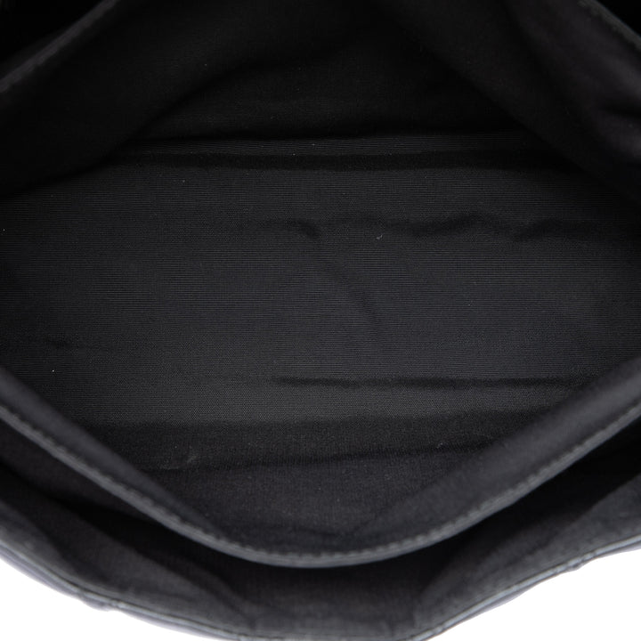 Cannage New Lock Sac Cuir d'agneau Noir