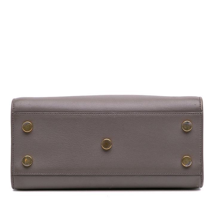 Saint Laurent Nano Cuir Sac De Jour Gris