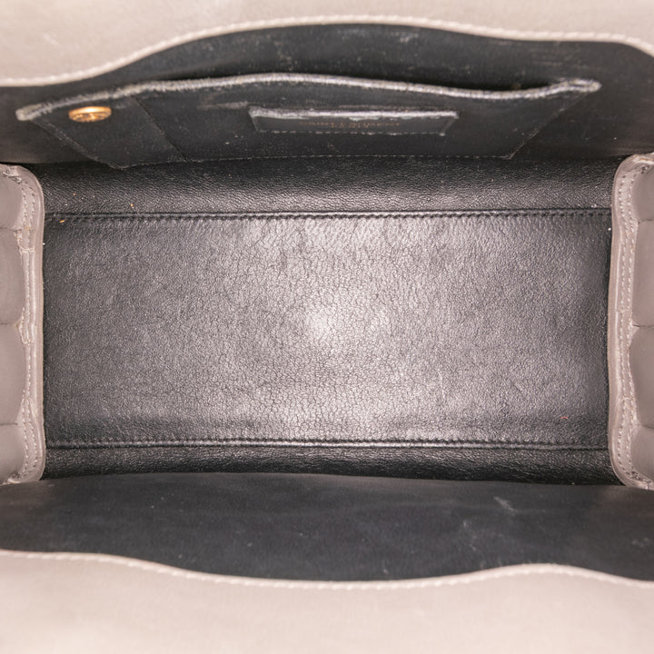 Saint Laurent Nano Cuir Sac De Jour Gris