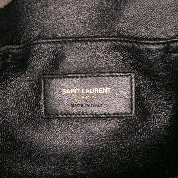 Saint Laurent Nano Cuir Sac De Jour Gris