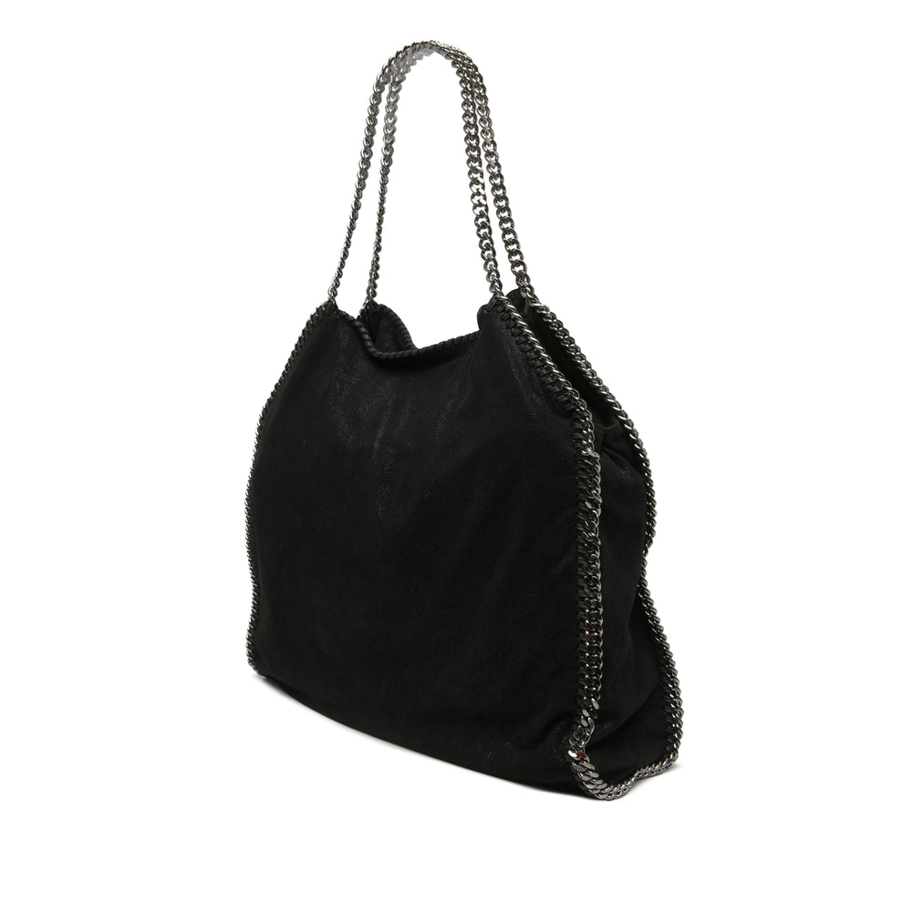Stella McCartney Sac à main Shaggy Deer Falabella Fold Over Noir – vue 2 – GABY PARIS