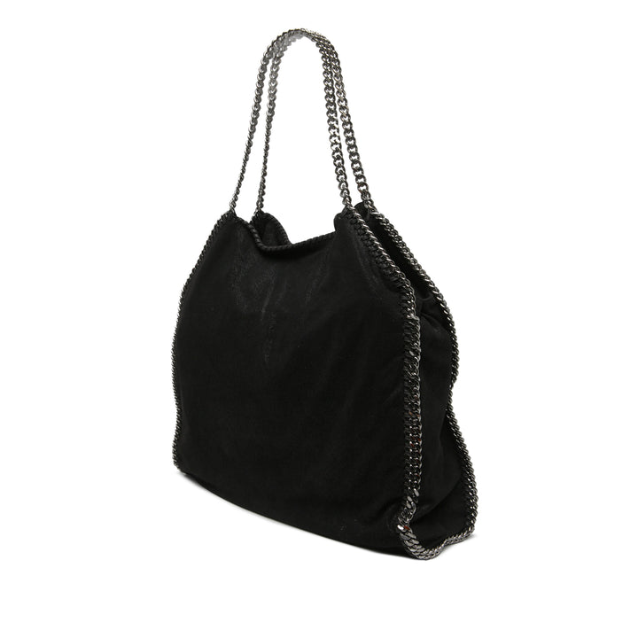 Stella McCartney Sac à main Shaggy Deer Falabella Fold Over Noir – vue 2 – GABY PARIS