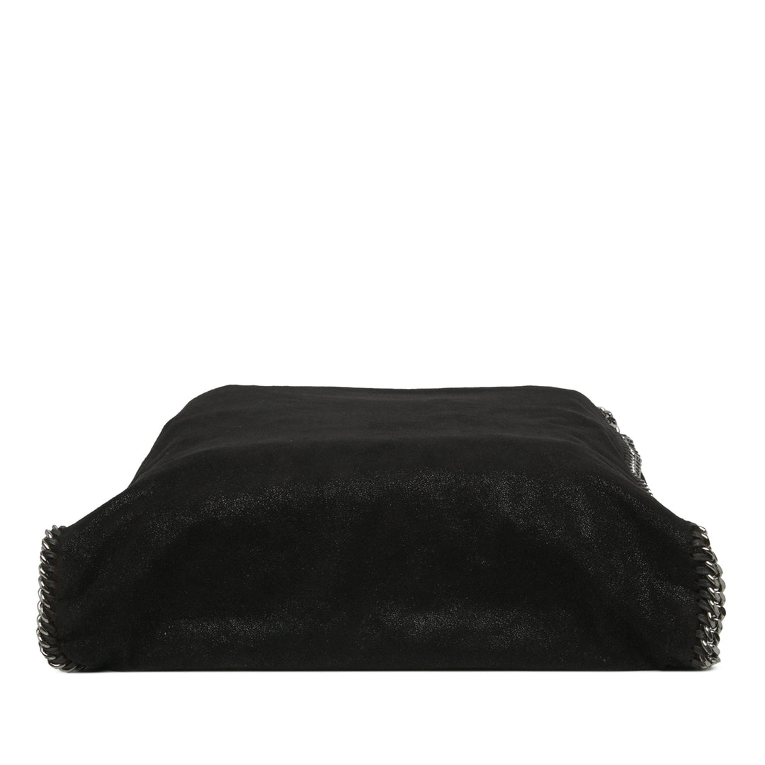 Stella McCartney Sac à main Shaggy Deer Falabella Fold Over Noir – vue 3 – GABY PARIS