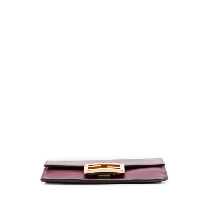 Fendi Plat Baguette Sac Mini Cuir