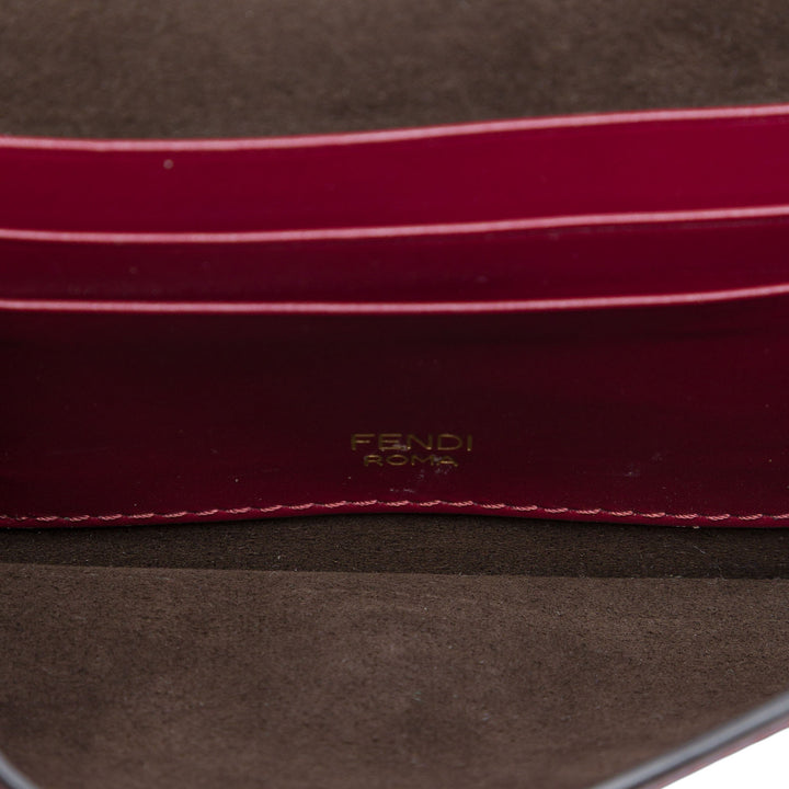 Fendi Plat Baguette Sac Mini Cuir