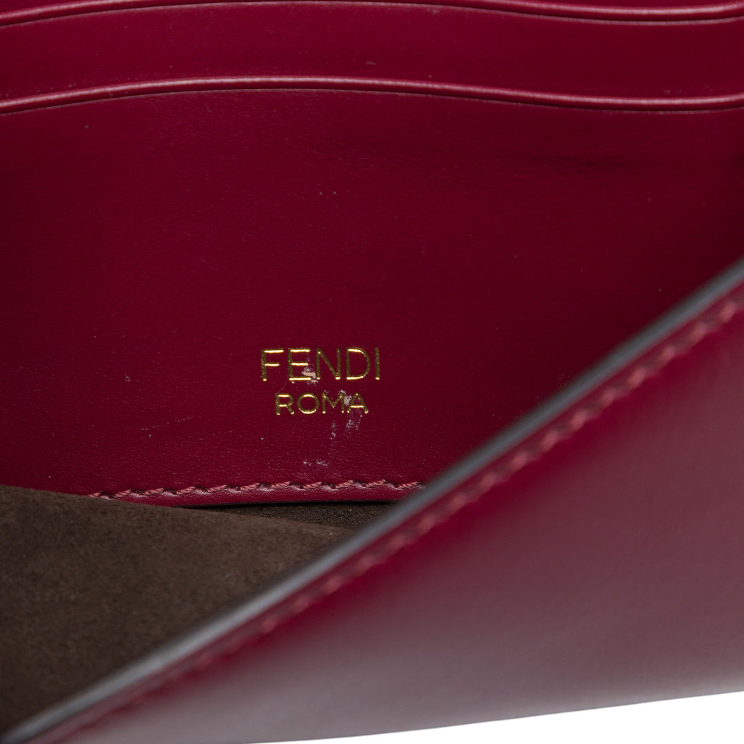 Fendi Plat Baguette Sac Mini Cuir