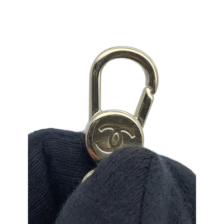 Chanel Matelassé Sac rond à chaîne Hook Hobo Sac Petit Cuir d'agneau Vert – vue 9 – GABY PARIS